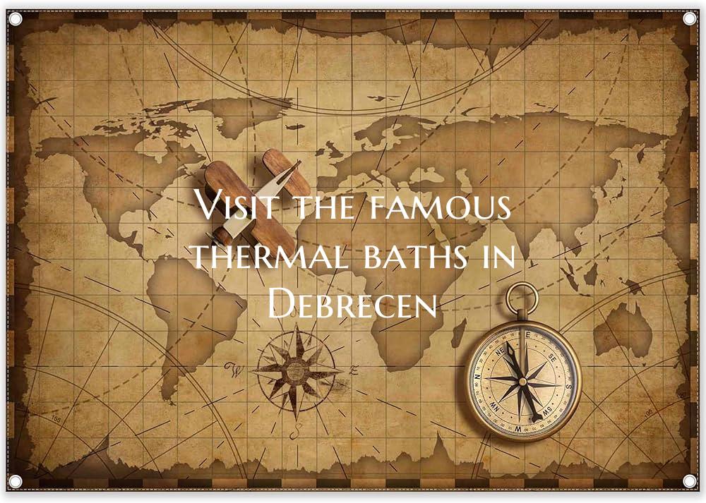 Visit the famous thermal baths in Debrecen